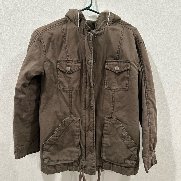 bp Jackets & Blazers - BP Nordstrom xs Brown Hooded Jacket coat